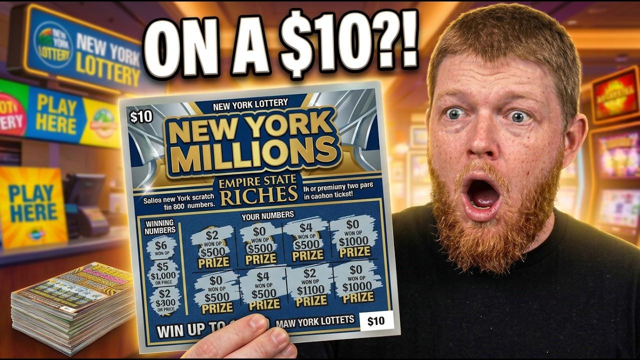 I Bought $300 in New York Scratch Tickets... Then This $10 Ticket Hit!