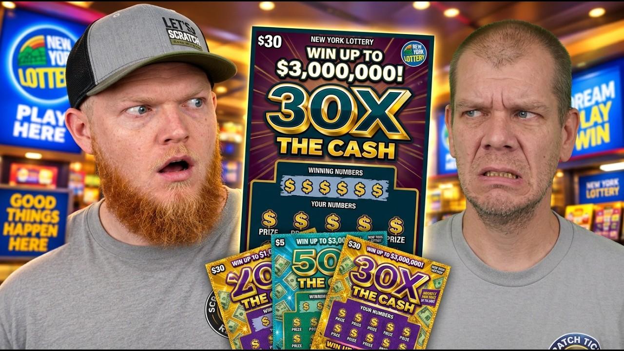 We Were Almost Even... Then the $30 Scratch Tickets Took Over!