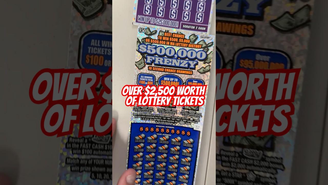 I Bought $2,500 In Lottery Tickets!