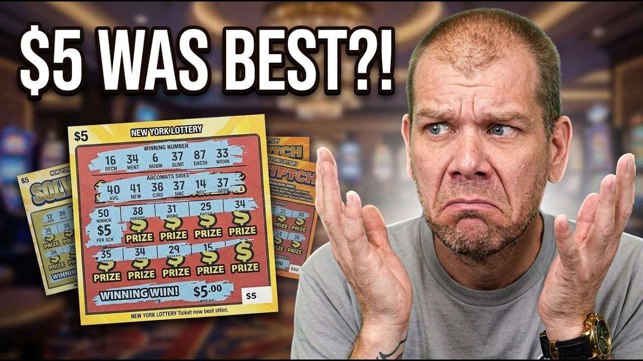 I Spent $50 on New York Scratch Tickets - The Biggest Win Was $5!