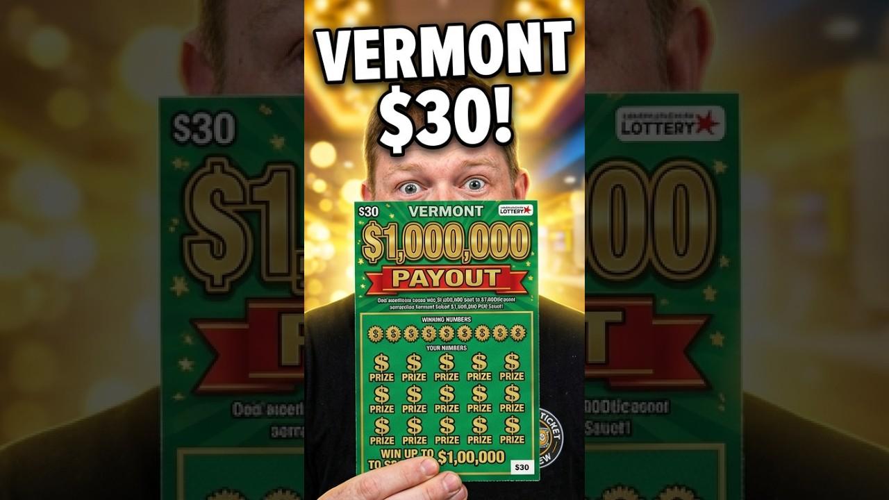 My luck on this $100,000 scratch-off... (Big Winner)