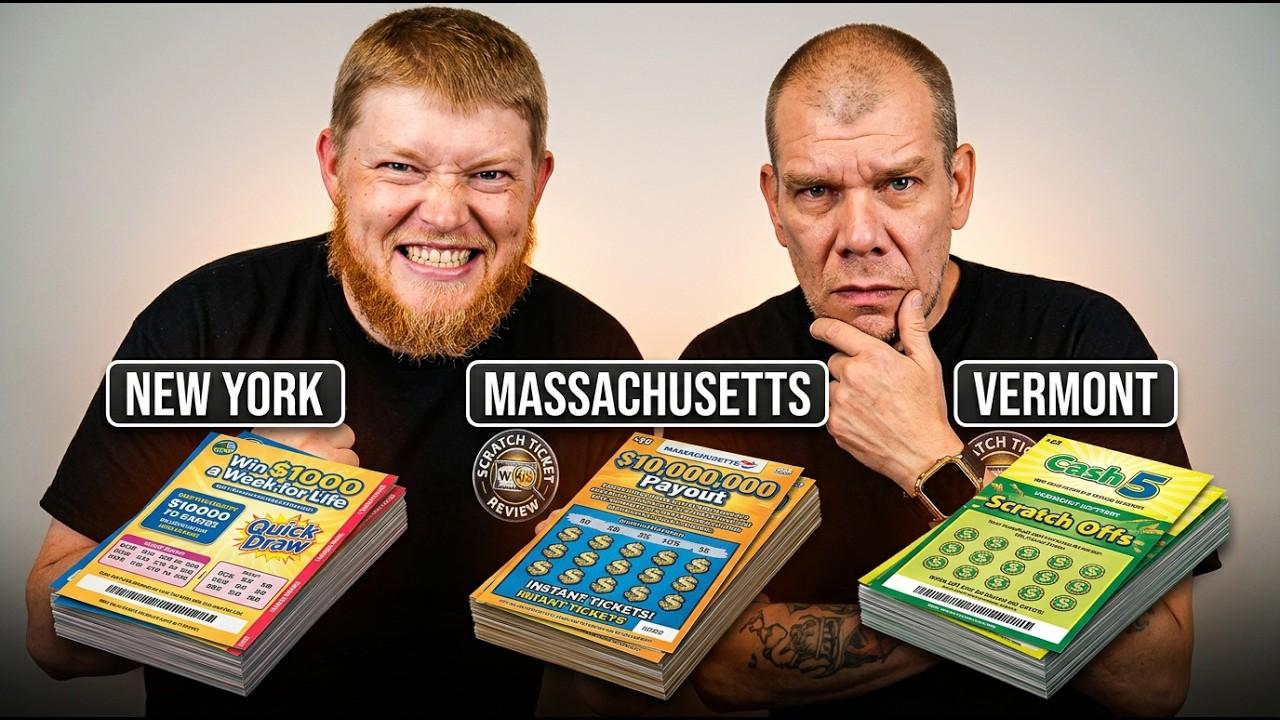 $350 Across 3 State Lotteries... Who Came Out on Top?