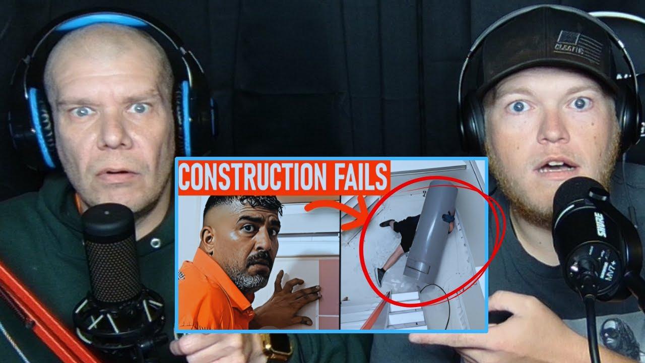 Da Boys Media Reacts: Viral Fails & Jobsite Disasters - Instant Regret 2025