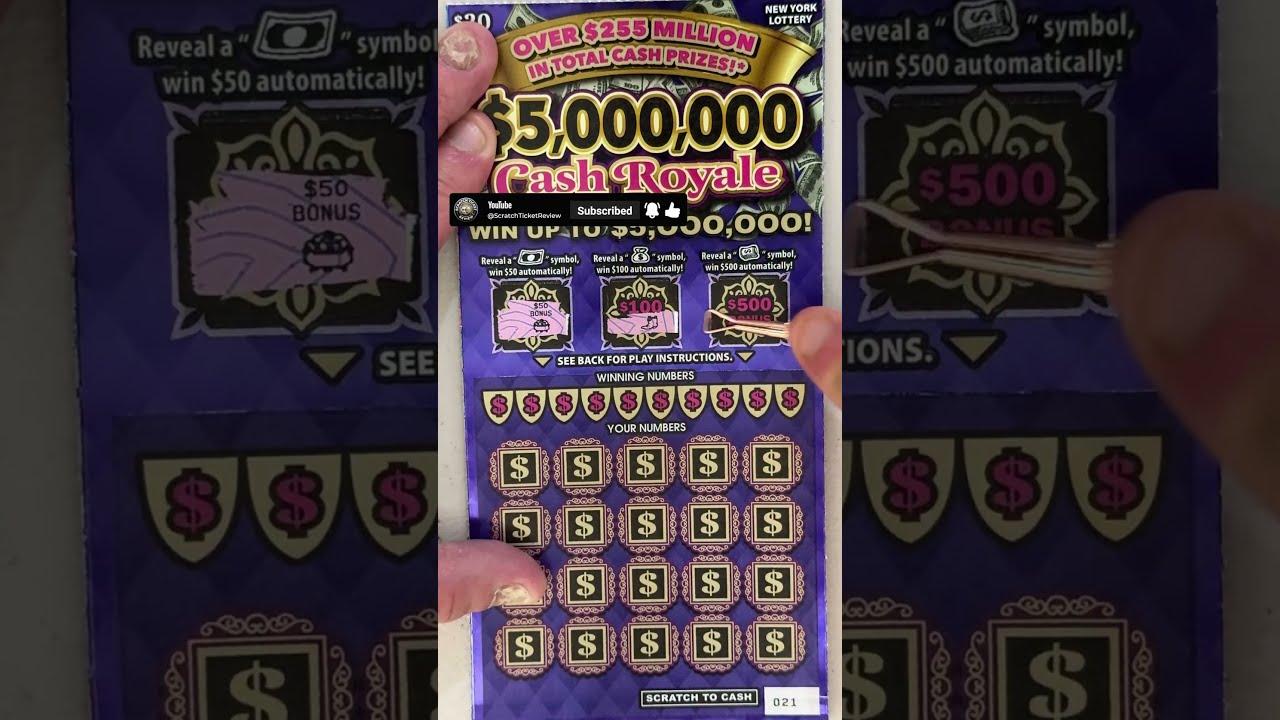 This Scratch Ticket Put Up a Fight.