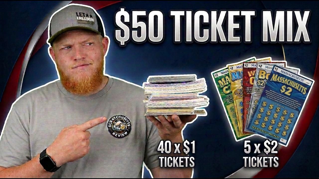 I Bought $50 In Massachusetts Scratch Tickets - Full Results!