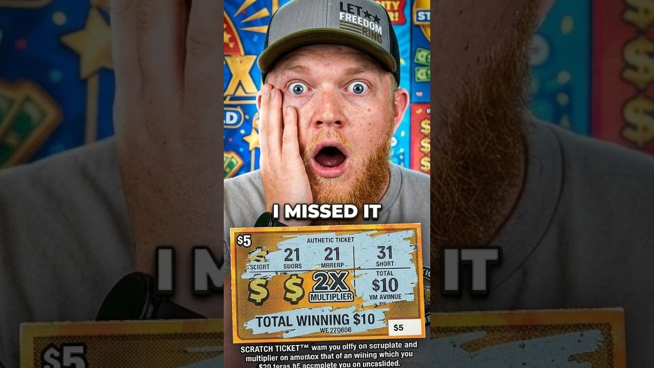 I Saw 13 on This Scratch Ticket... FINALLY a Winner!