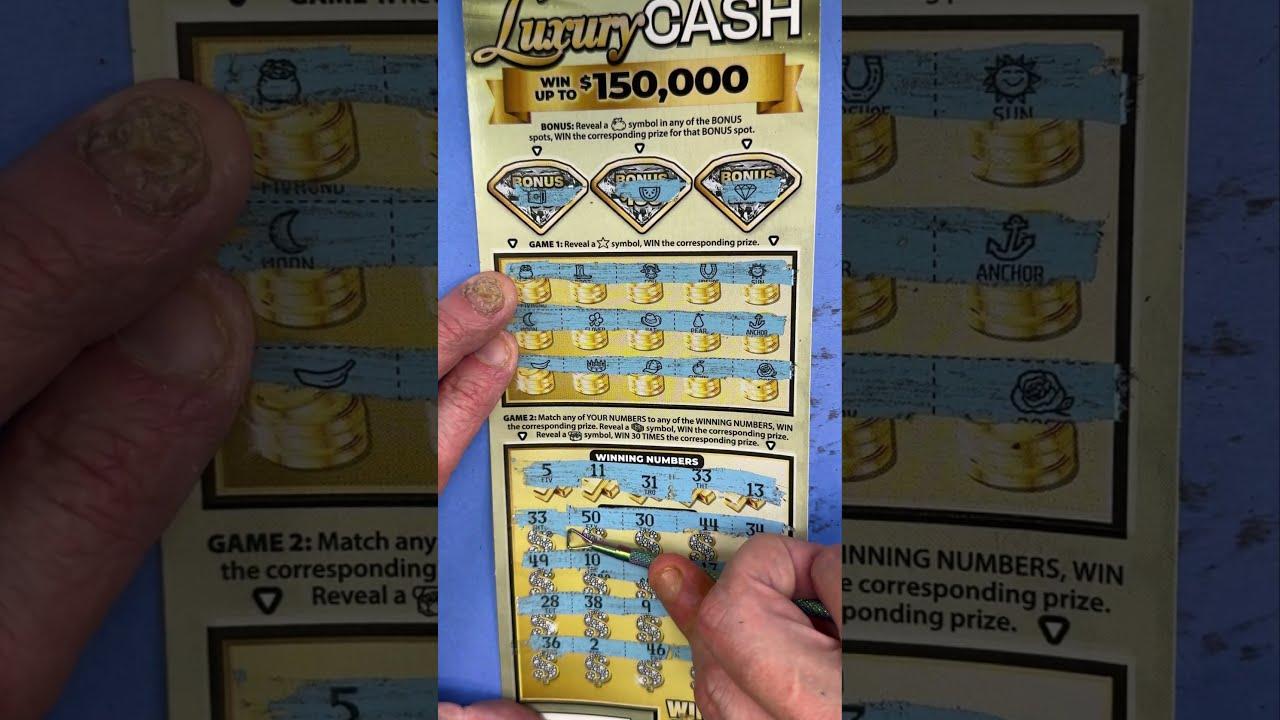 Will we get lucky with the Luxury Cash ticket?
