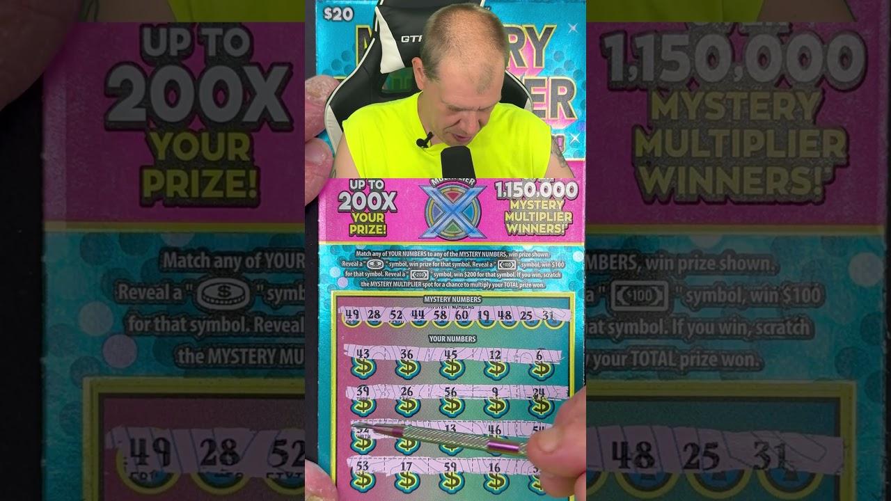 This $20 Mystery Multiplier Scratch Ticket Paid How Much?