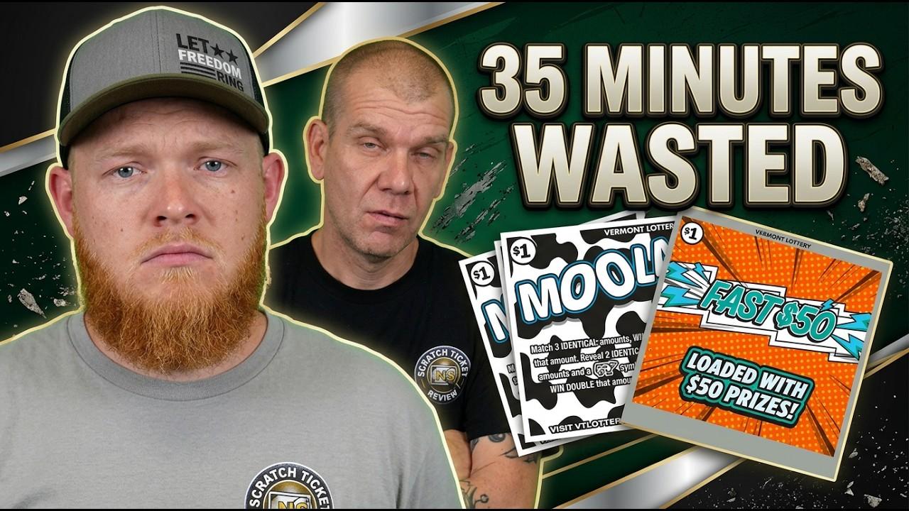 I Bought $50 In Vermont Scratch Tickets! - This Went About As Bad As It Could!