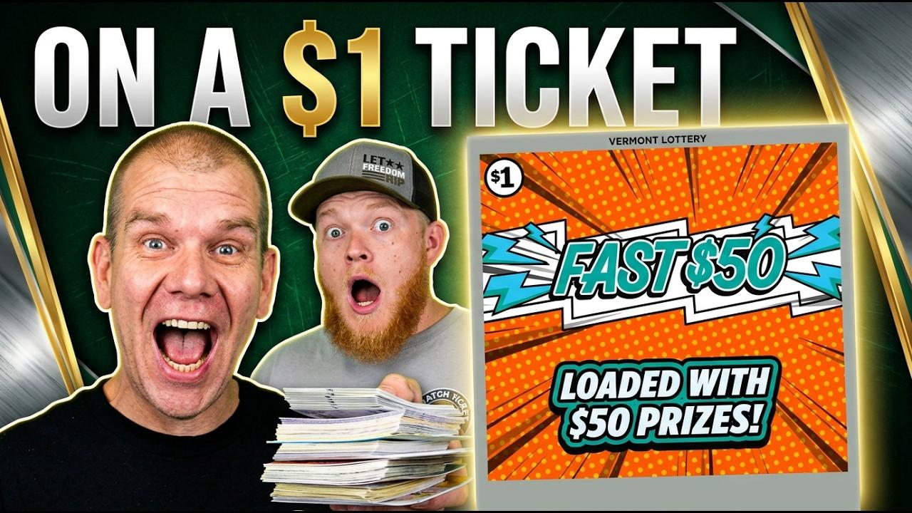 One $1 Vermont Ticket Saved This $50 Scratch Session!