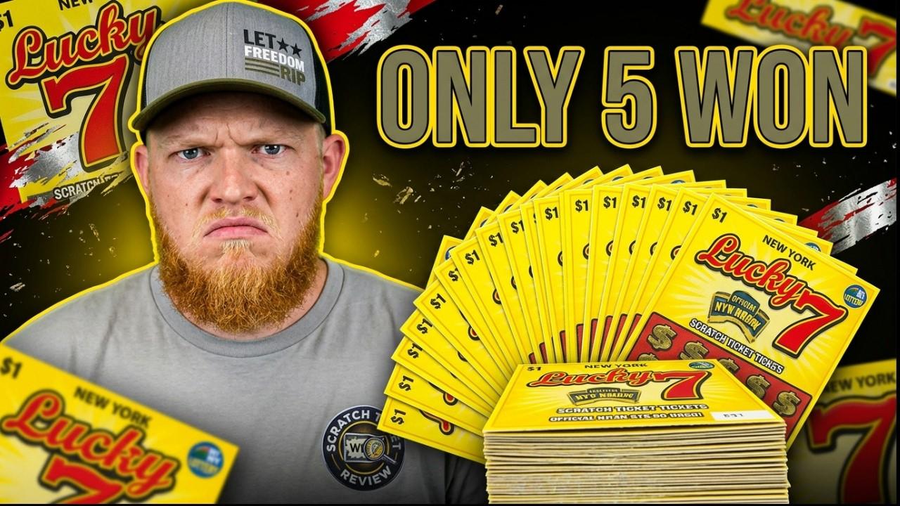 I Bought Every Lucky 7 Ticket I Could Find - Big Mistake!